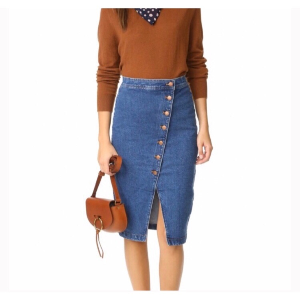 Madewell Denim Skirt